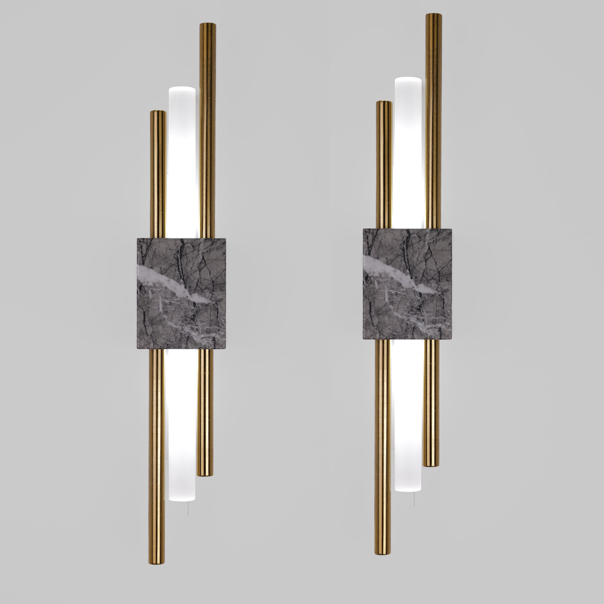 Glitch Wall Light • Gray Stone • 2-Pack