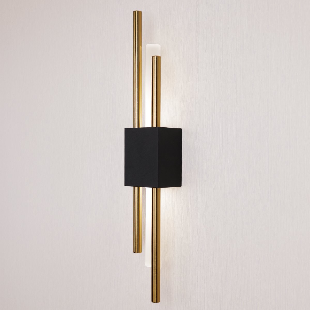 Glitch Wall Light • Black & Gold • Wall Wired • 2 - Pack - Haus of Interiors