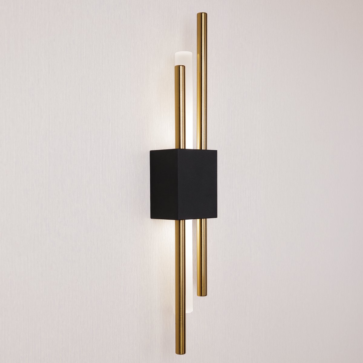 Glitch Wall Light • Black & Gold • Wall Wired • 2 - Pack - Haus of Interiors