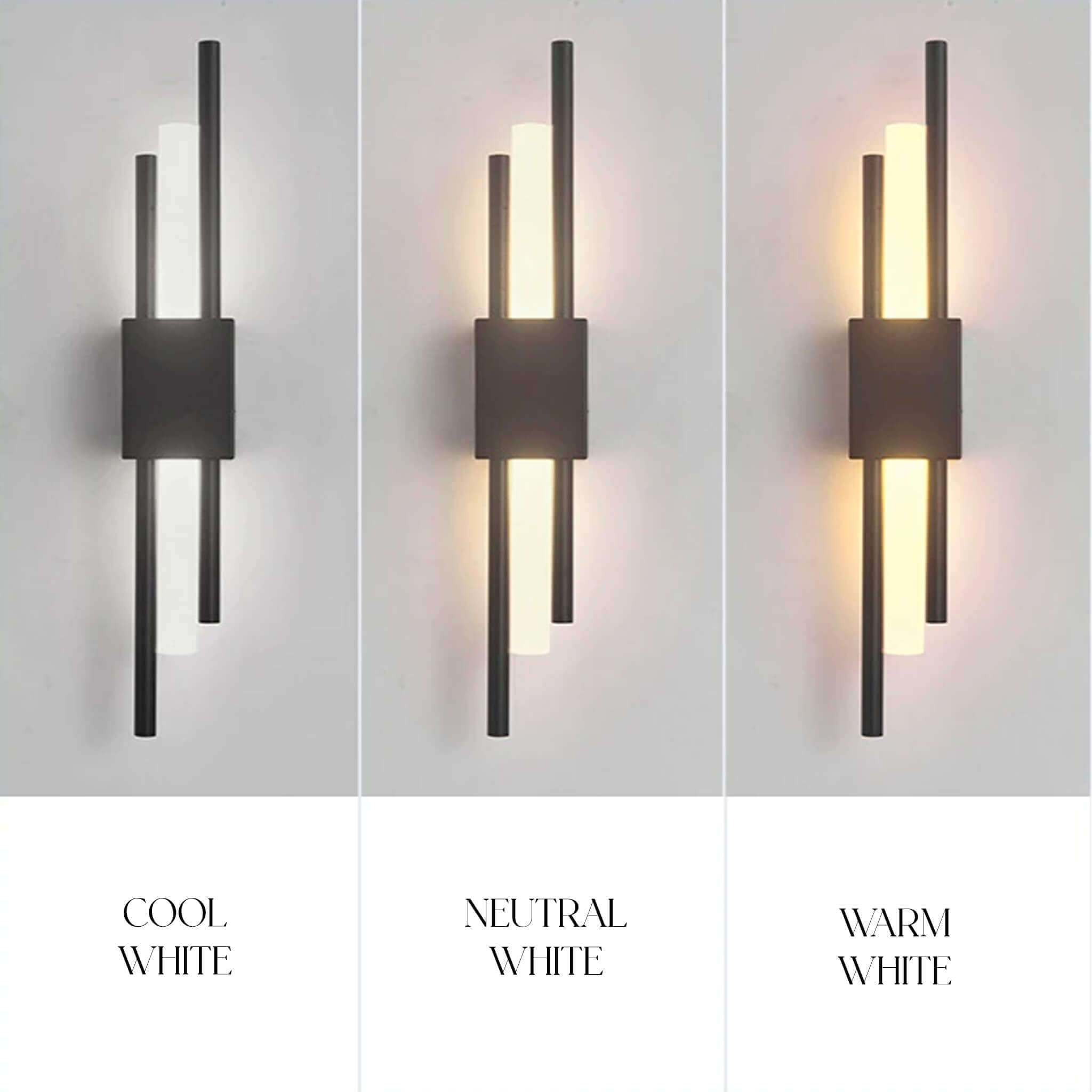 Glitch Wall Light • Black • Rechargeable Battery • 2 - Pack - Sconce - Haus of Interiors