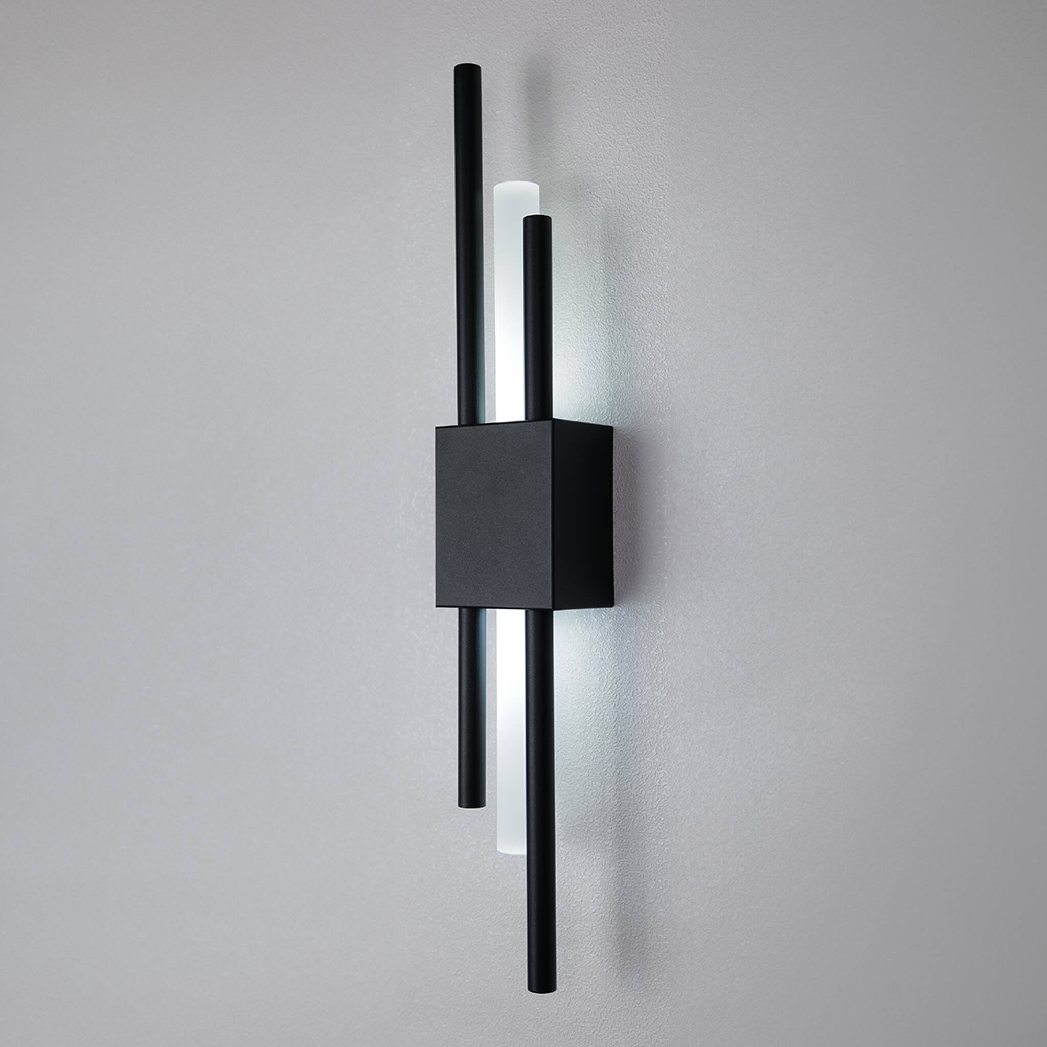 Glitch Wall Light • Black • Rechargeable Battery • 2 - Pack - Sconce - Haus of Interiors