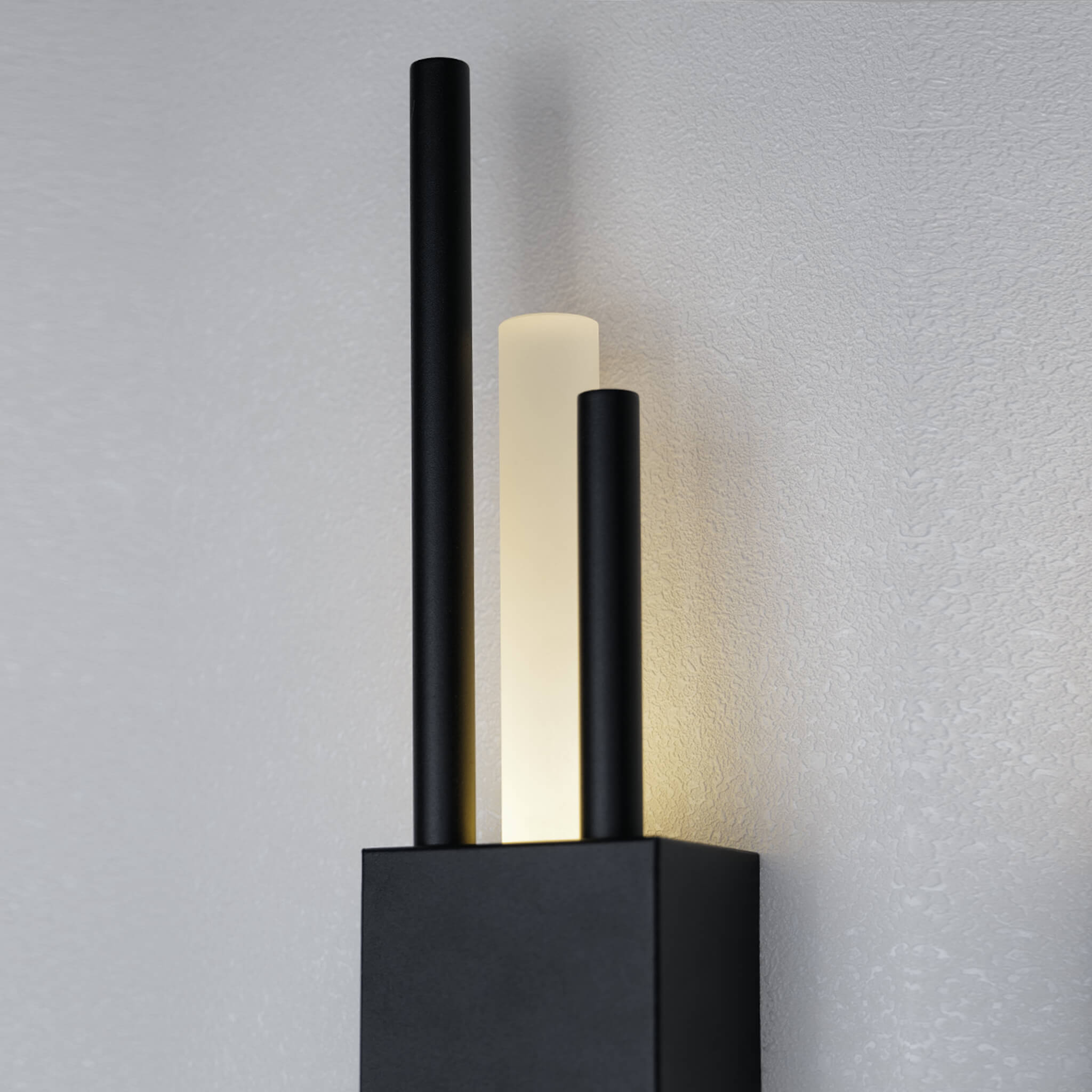 Glitch Wall Light • Black • Rechargeable Battery • 2 - Pack - Sconce - Haus of Interiors