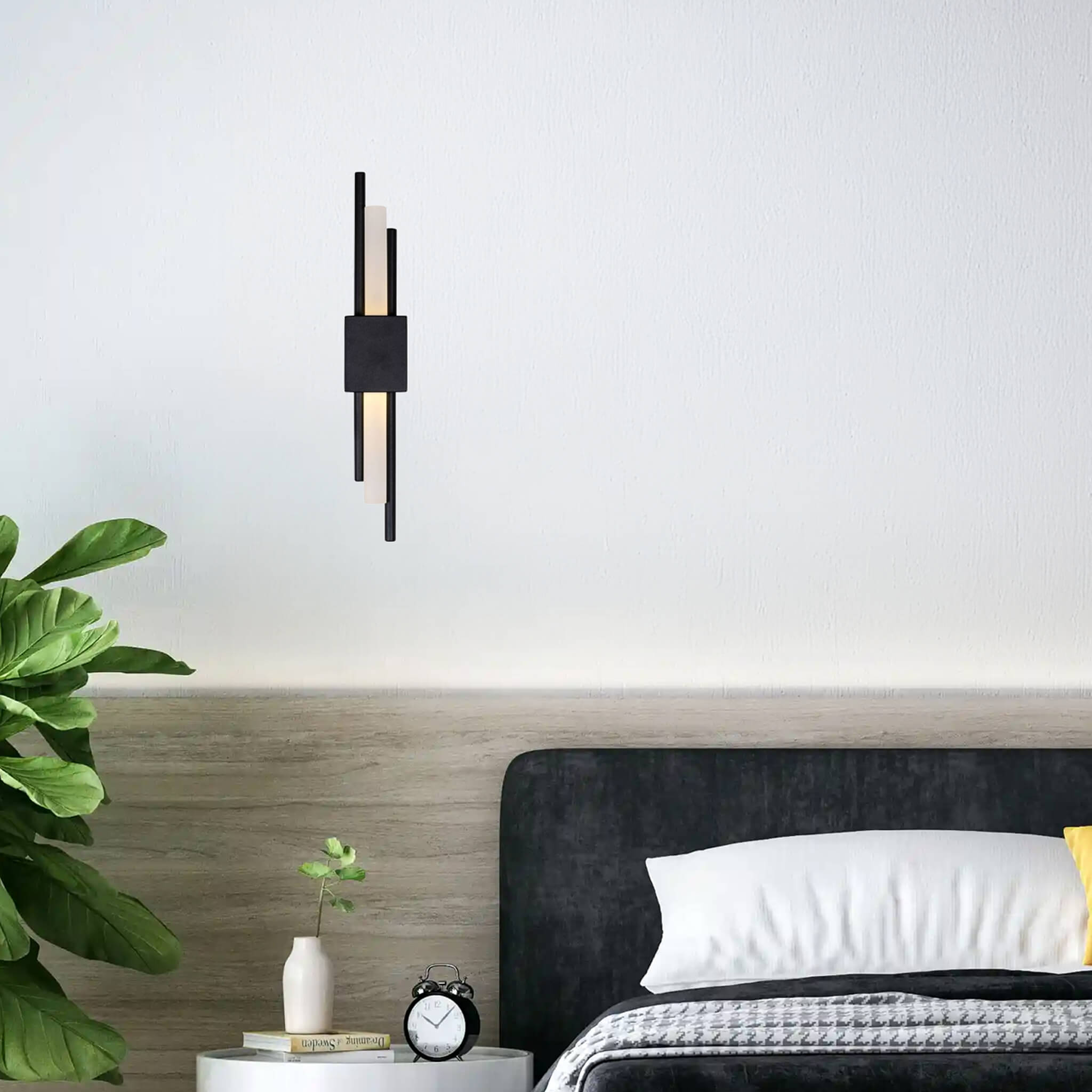 Glitch Wall Light • Black • Wall Wired • 2 - Pack - Haus of Interiors