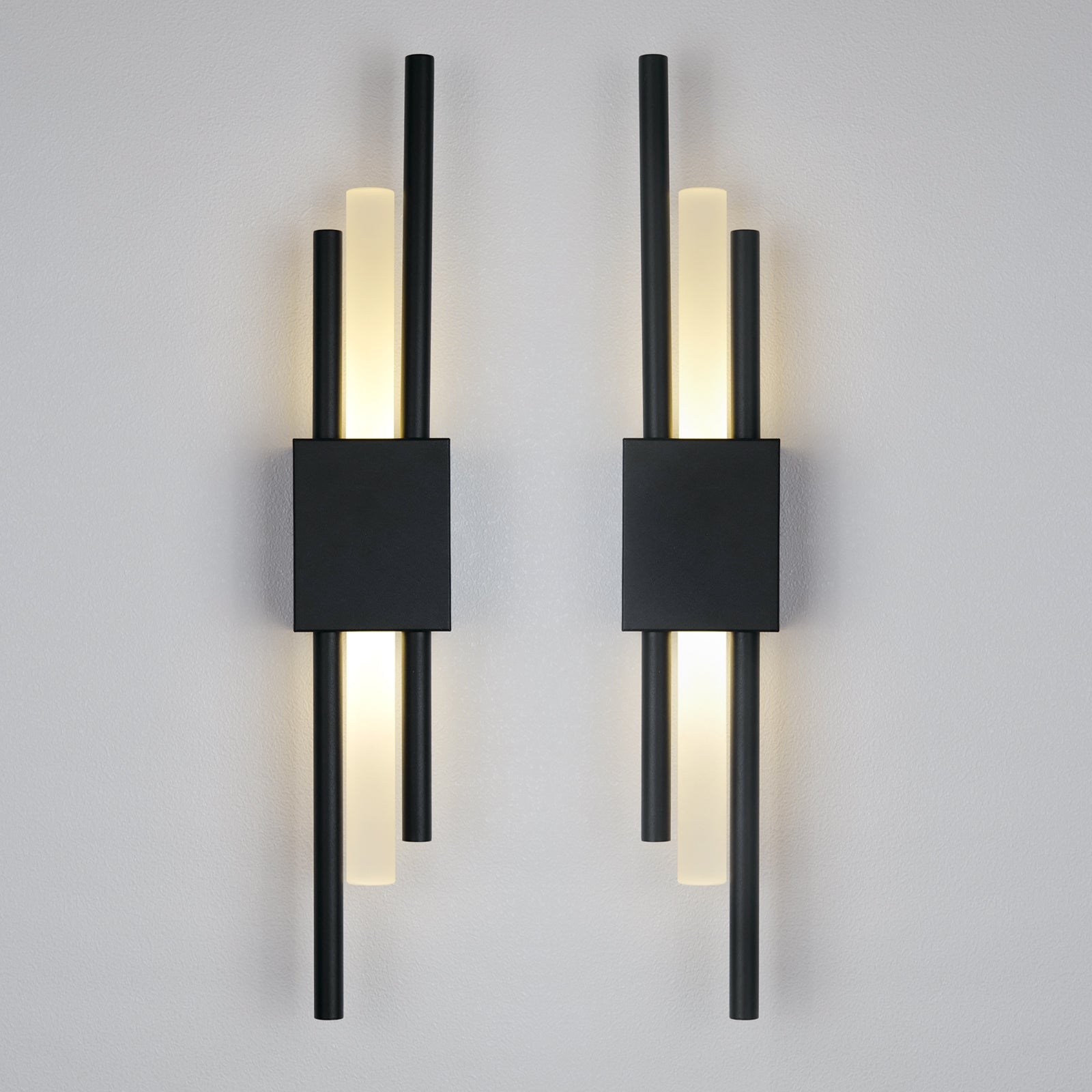 Glitch Wall Light • Black • Wall Wired • 2 - Pack - Haus of Interiors