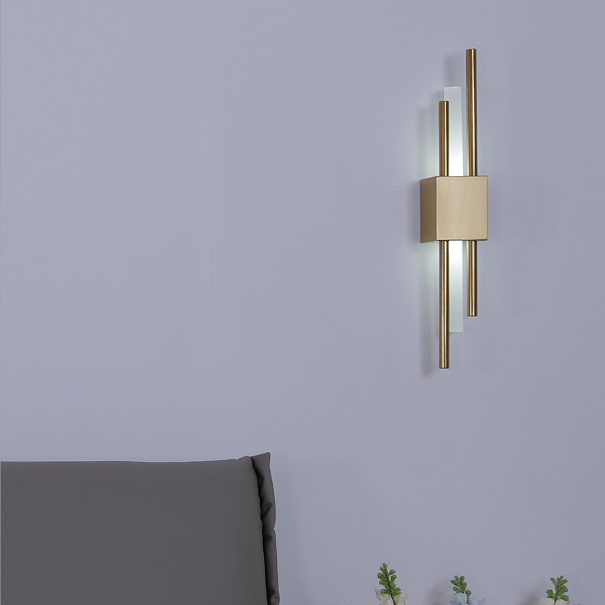 Glitch Wall Light • Gold • 2 Pack - Haus of Interiors