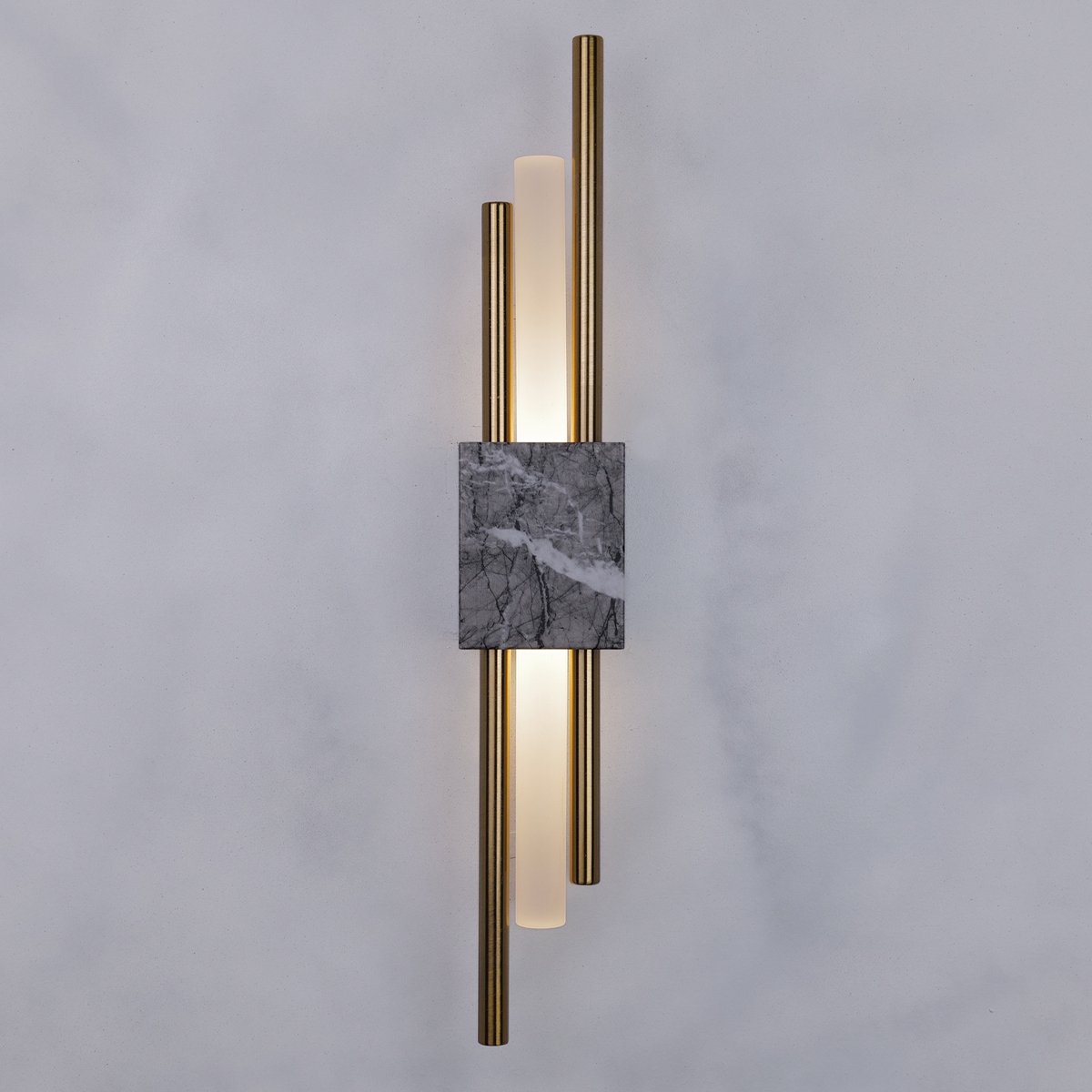 Glitch Wall Light • Gray Stone • Wall Wired • 2 - Pack - Haus of Interiors