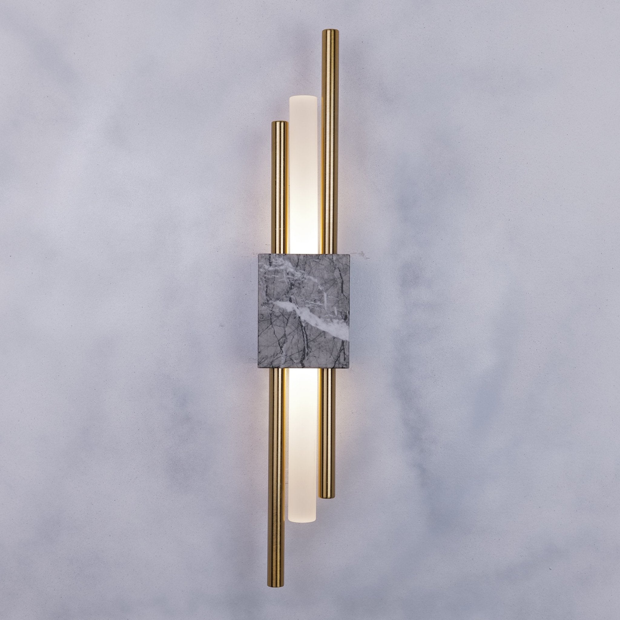 Glitch Wall Light • Gray Stone • Wall Wired • 2 - Pack - Haus of Interiors