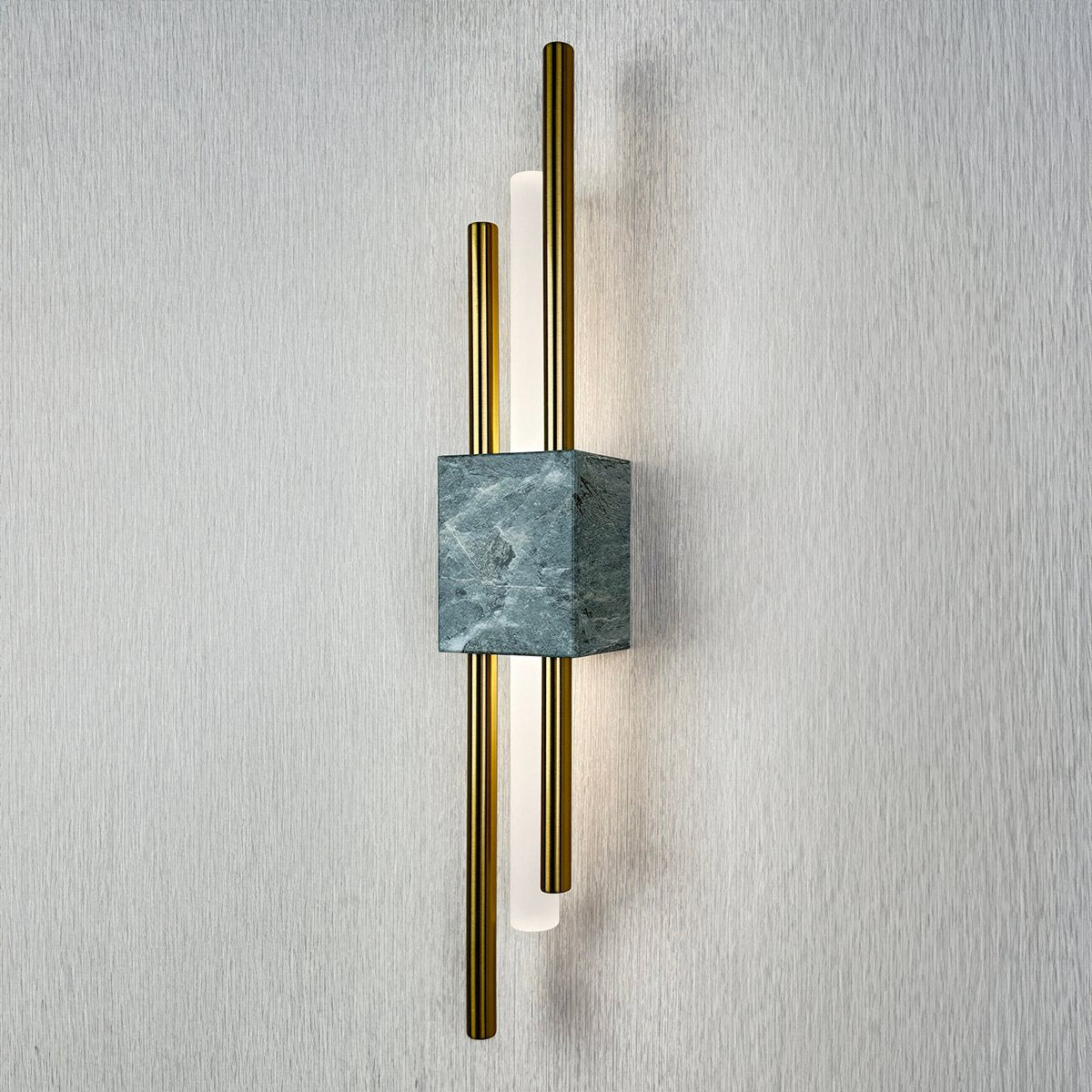 Glitch Wall Light • Green Stone • Wall Wired • 2 - Pack - Haus of Interiors