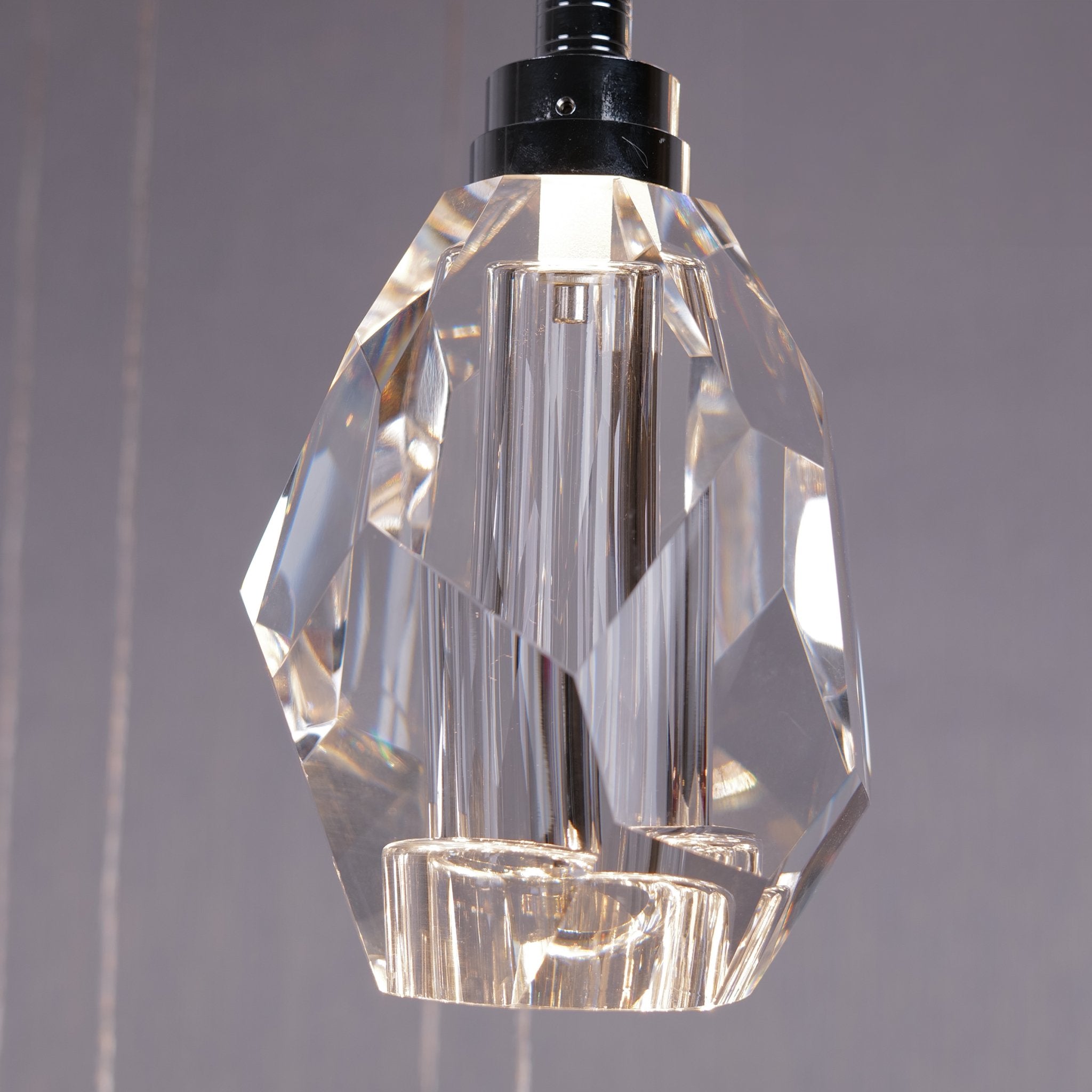 Luxe Crystals Chandelier - Chandelier - Haus of Interiors