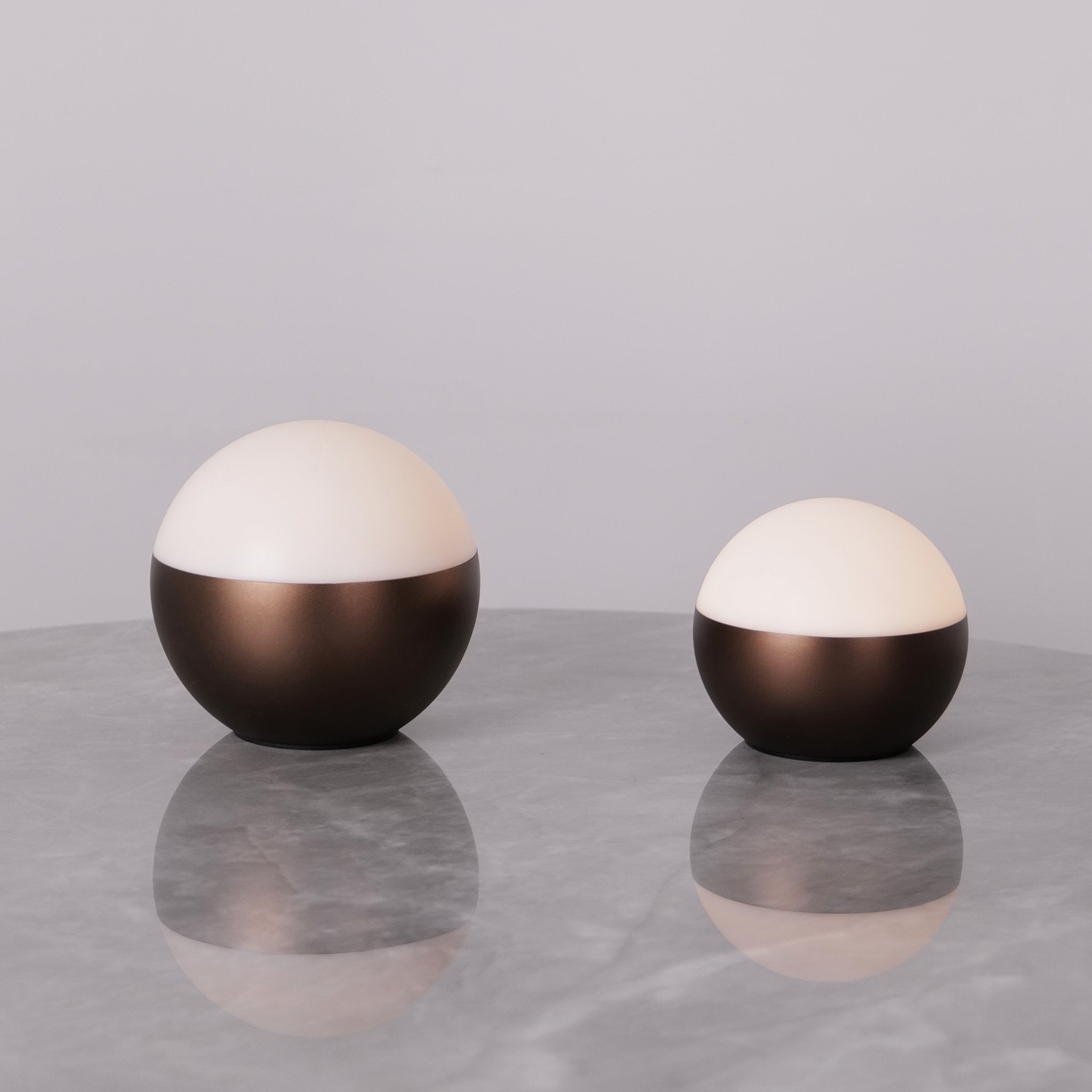 Matrix Globe Table Lights • Bronze • 2 Pack - Table Lamp - Haus of Interiors