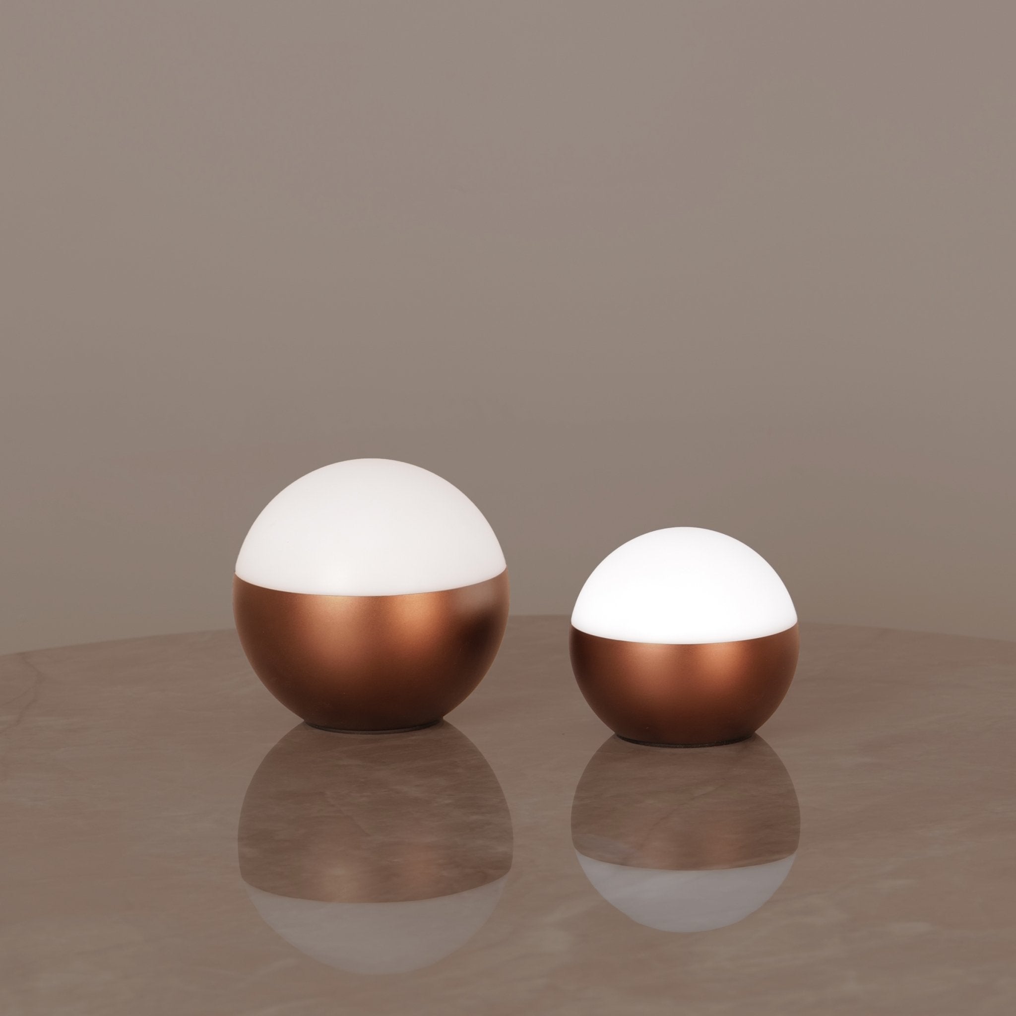 Matrix Globe Table Lights • Bronze • 2 Pack - Table Lamp - Haus of Interiors