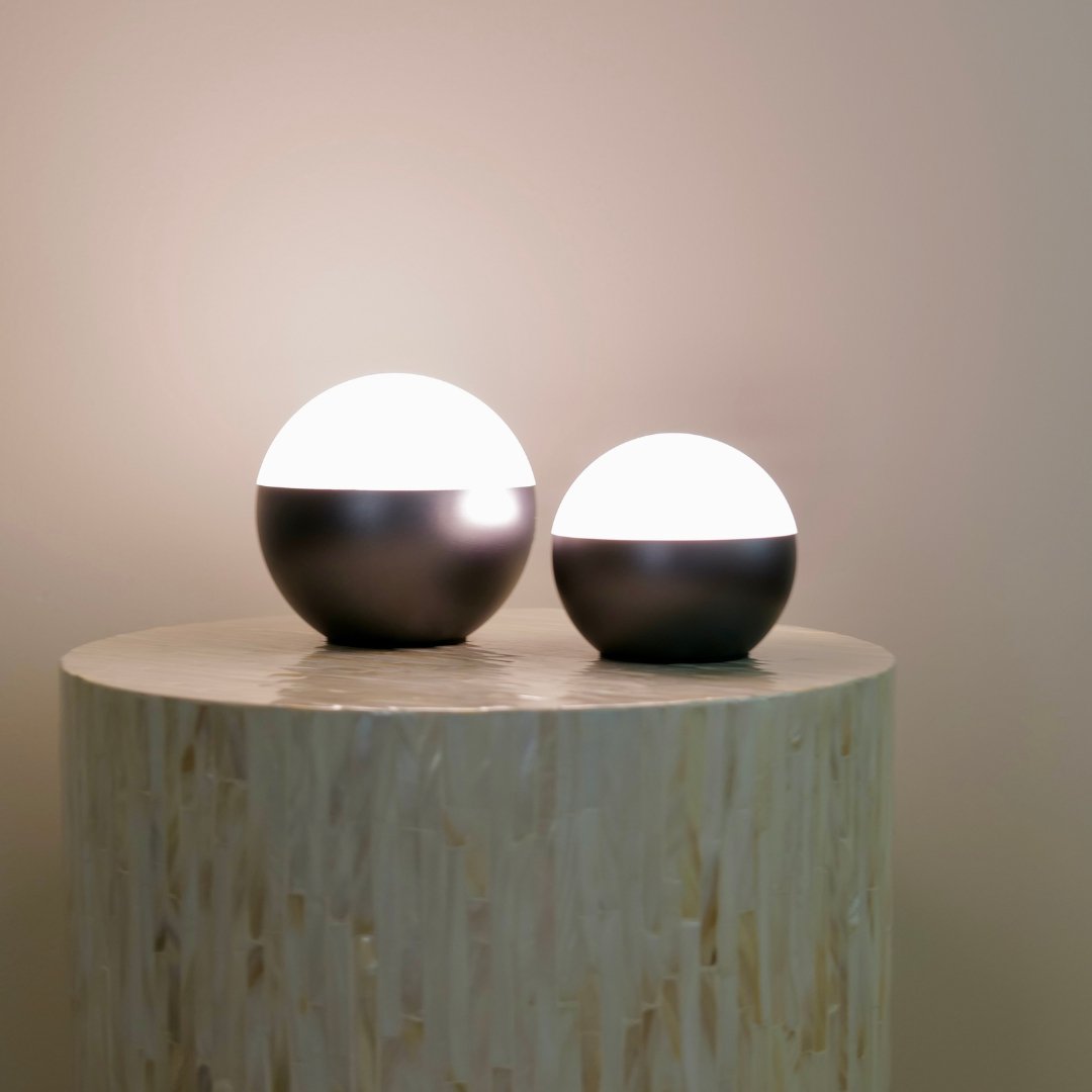 Matrix Globe Table Lights • Bronze • 2 Pack - Table Lamp - Haus of Interiors