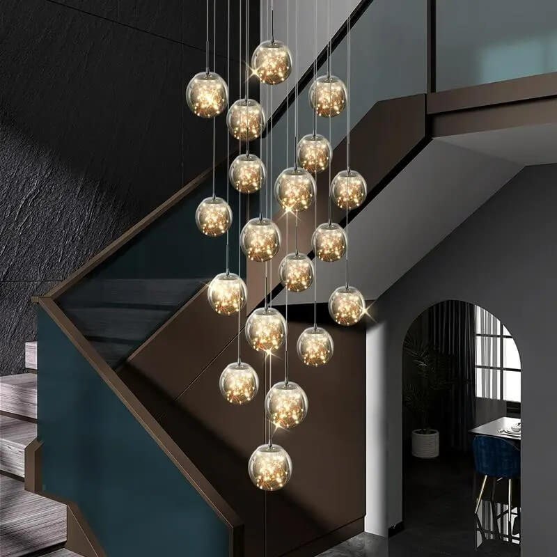 Mystic Globes Chandelier - Chandelier - Haus of Interiors