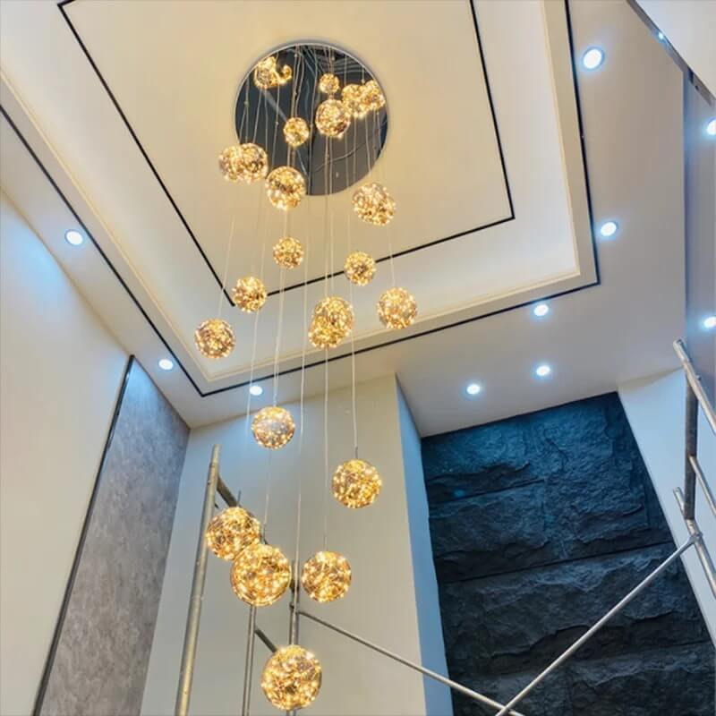 Mystic Globes Chandelier - Chandelier - Haus of Interiors