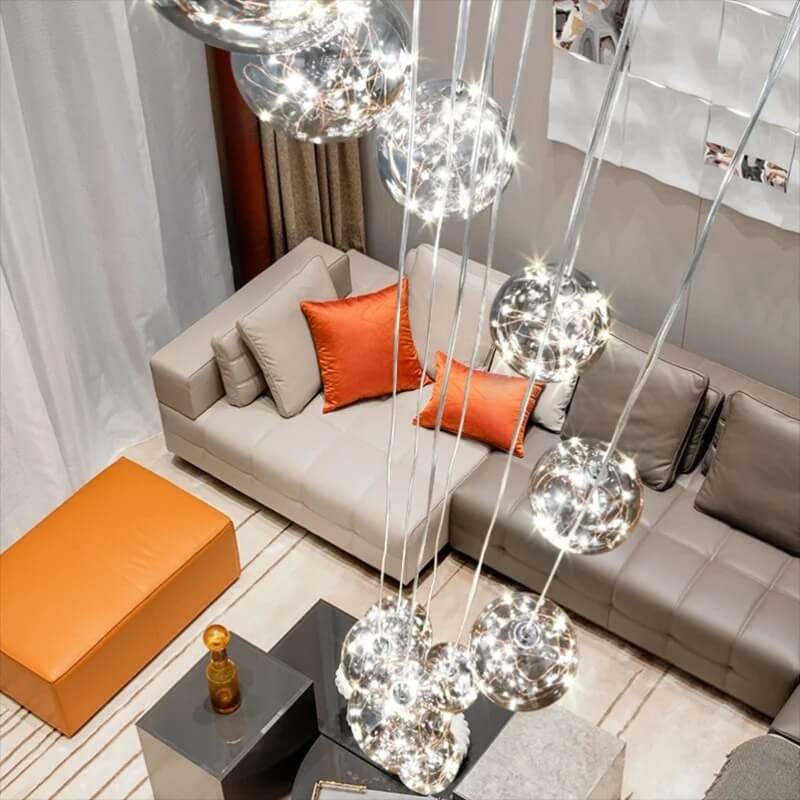 Mystic Globes Chandelier - Chandelier - Haus of Interiors