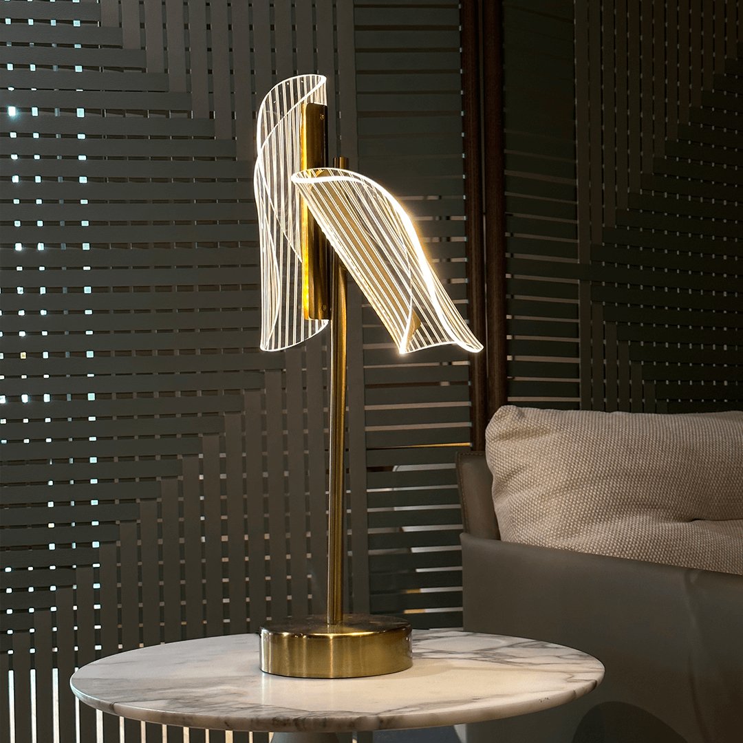 Nordic Flame Table Light - Table Lamp - Haus of Interiors