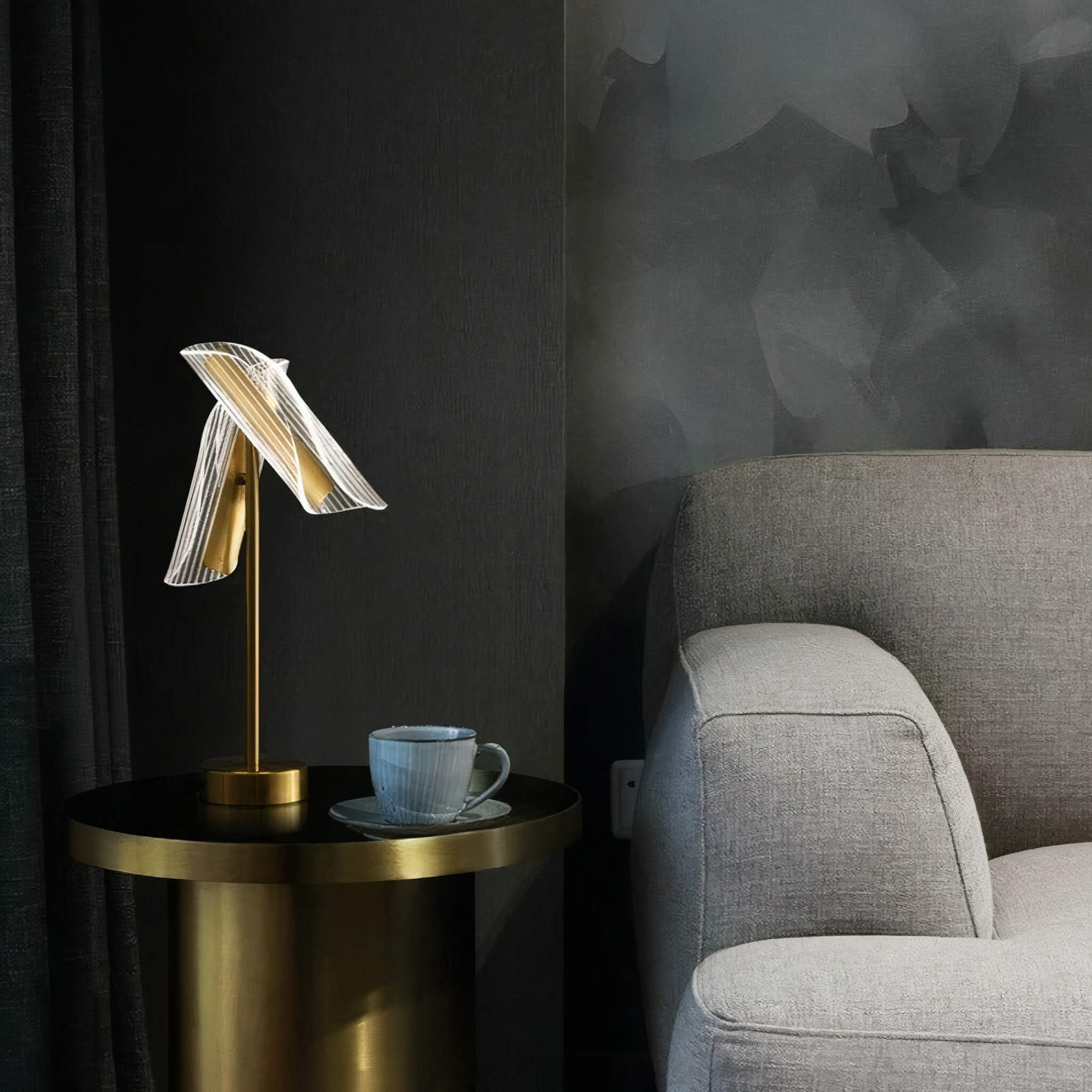 Nordic Flame Table Light - Table Lamp - Haus of Interiors