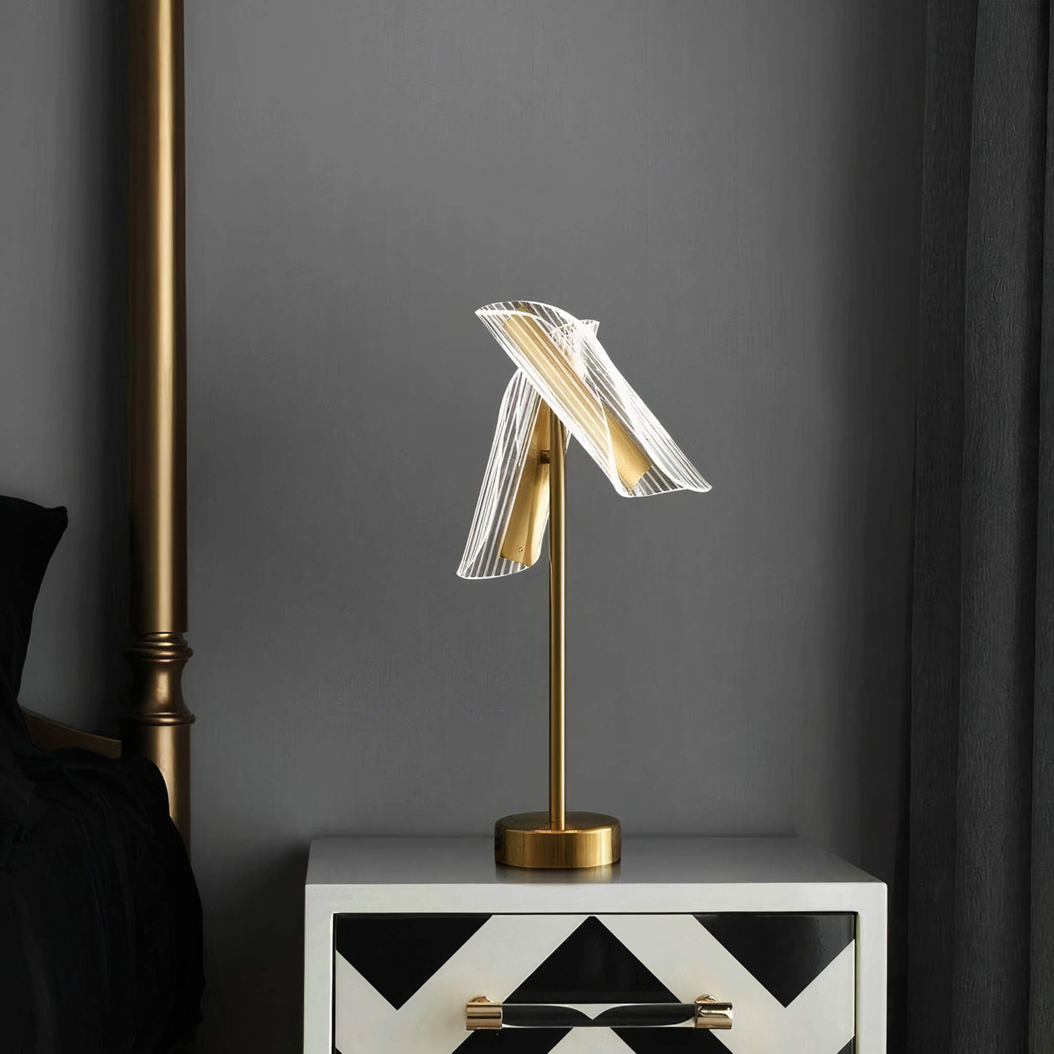 Nordic Flame Table Light - Table Lamp - Haus of Interiors