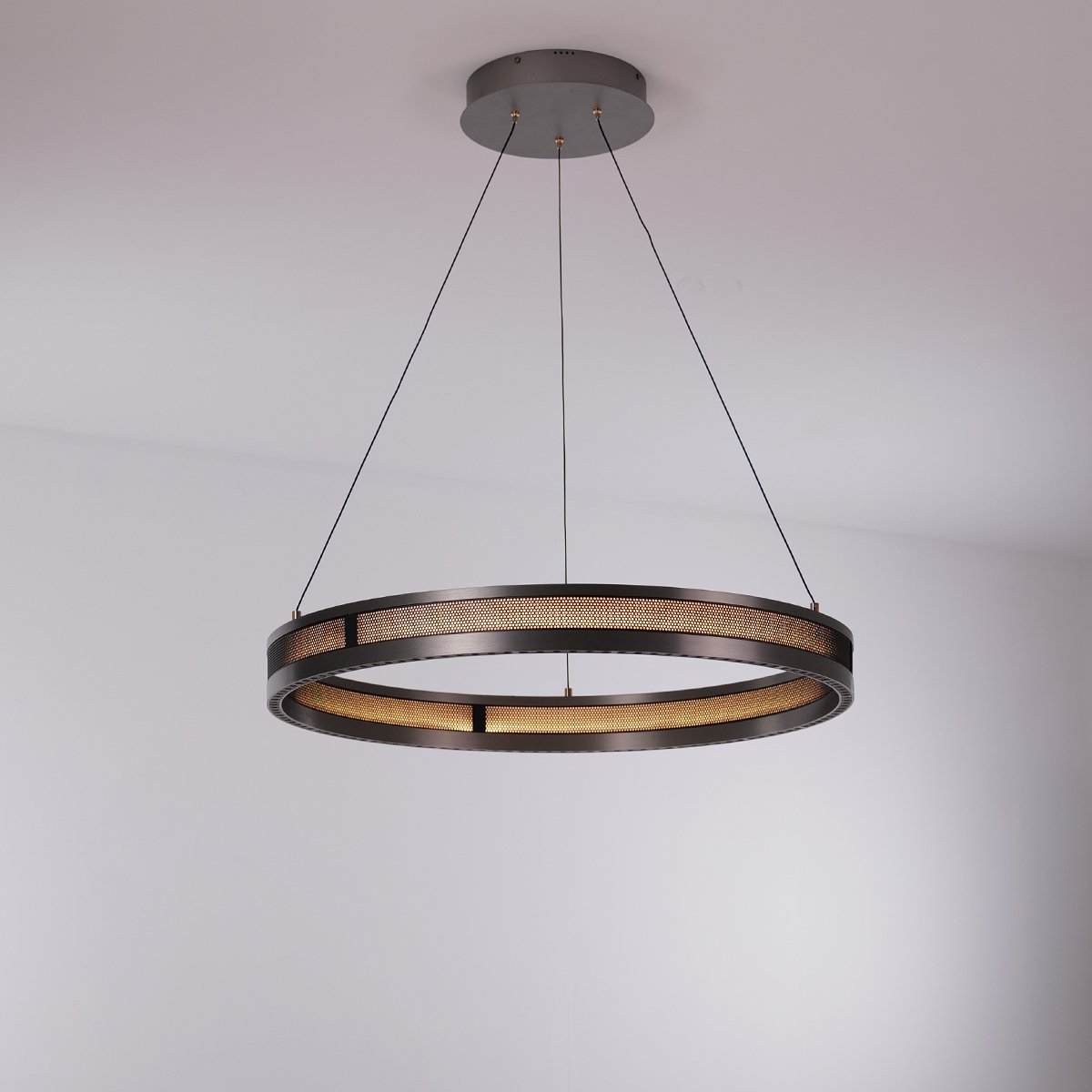 Titan Ring Chandelier - Ceiling Light - Haus of Interiors