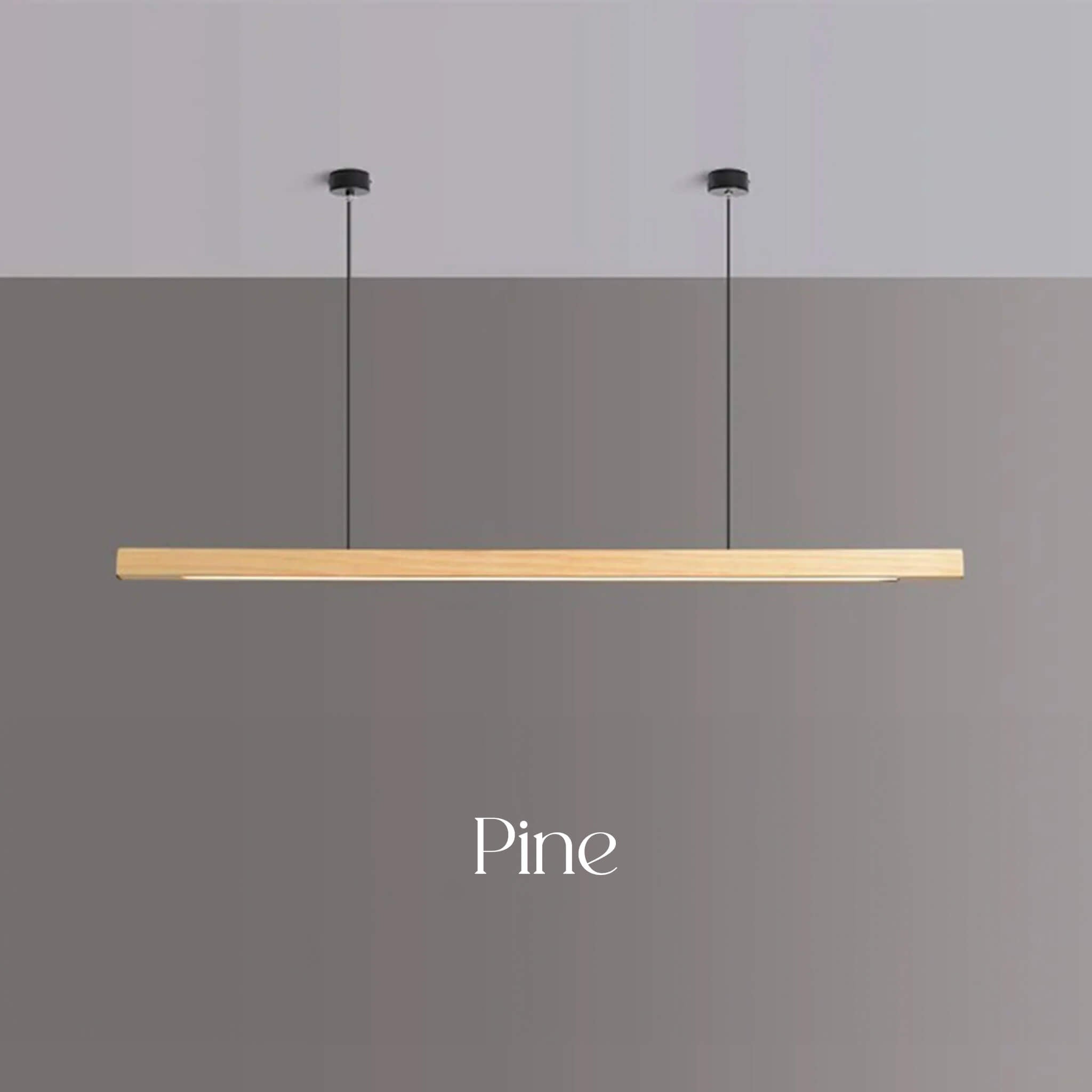 Wood Light Bar • Pine - Haus of Interiors